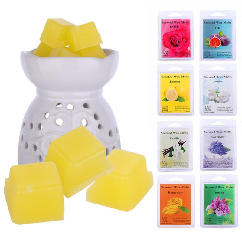 Candle Making Scents - บล็อกขี้ผึ้งหอม น้ำมันหอมระเหยจากพืช กลิ่นดอกไม้ วัสดุทำเทียนหอม DIY ช่วยฟอกอากาศและปลอบประโลมจิตใจ