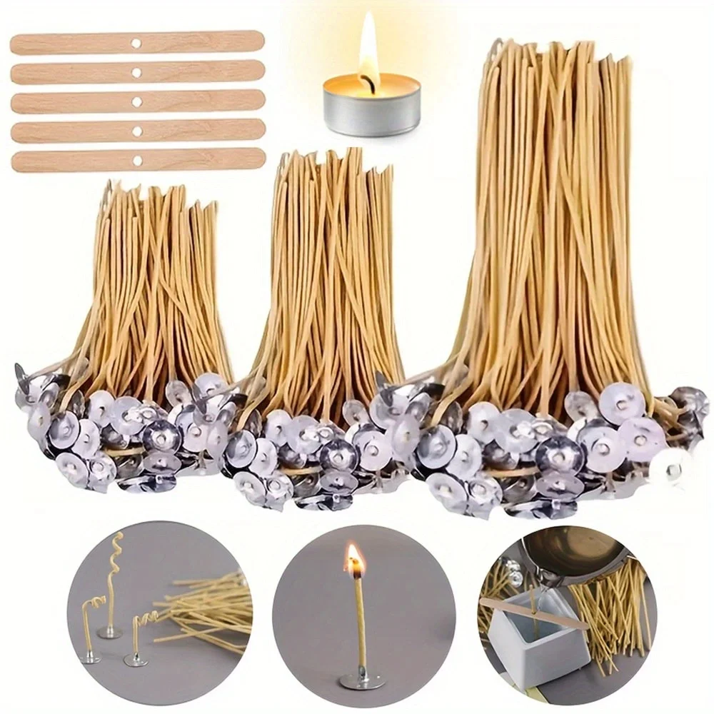 Candle Making Wicks - เทียน 50 PCS 8 นิ้วกัญชาเทียน Wick