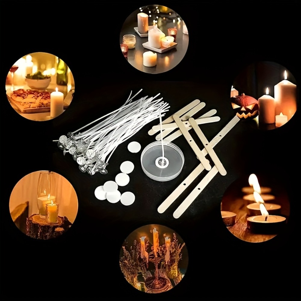 450 ชิ้น/เซ็ต 2.6/10/12/20 ซม. - Candle Making Wicks บทวิจารณ์และราคา