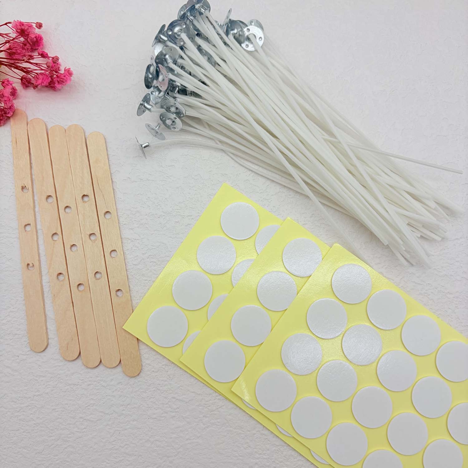 ชุดทำเทียน DIY 1 ชุด พร้อมไส้เ - Candle Making Wicks บทวิจารณ์และราคา