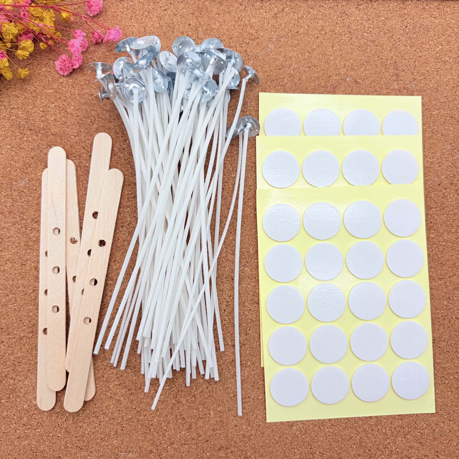 ชุดทำเทียน DIY 1 ชุด พร้อมไส้เ - Candle Making Wicks บทวิจารณ์และราคา