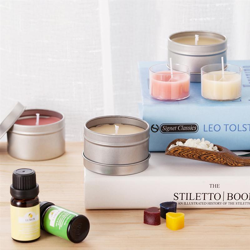 1 ชุดเทียนทําชุดเทหม้อ Wicks ส - Candle Making Kit For Kids บทวิจารณ์และราคา