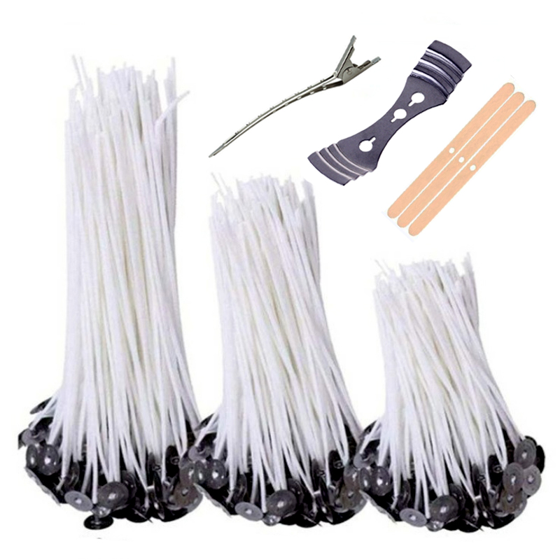 103pcs ผ้าฝ้ายเทียนชุดขาตั้ง O - Candle Making Wicks บทวิจารณ์และราคา