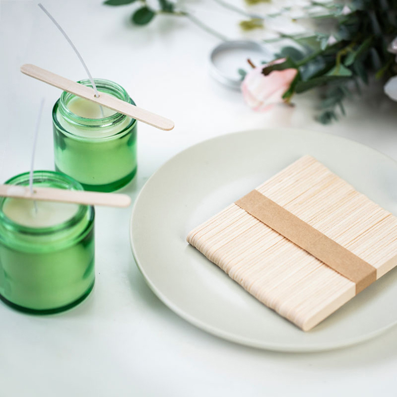 ● ที่วางไส้เทียนไม้ 50 ชิ้น สำ - Candle Making Wicks บทวิจารณ์และราคา