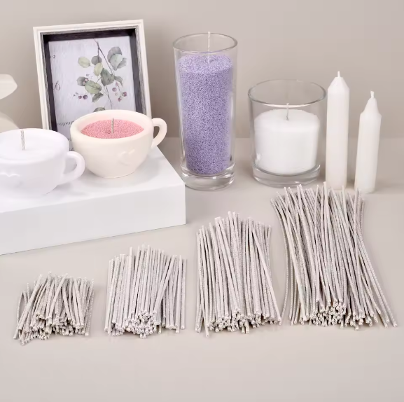 ไส้เทียนผ้าฝ้ายเคลือบขี้ผึ้ง 1 - Candle Making Wicks บทวิจารณ์และราคา