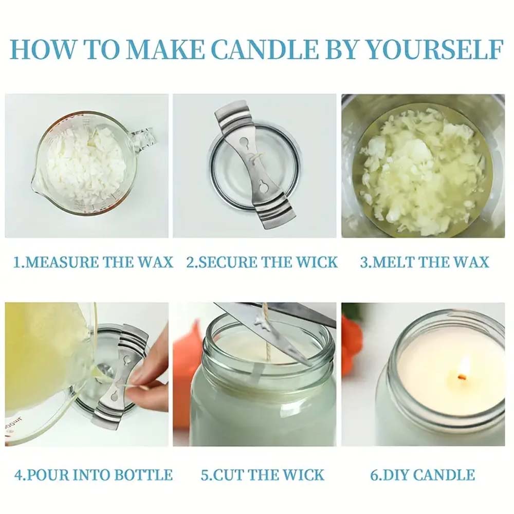 ขี้ผึ้งเทียนถั่วเหลืองสําหรับท - Candle Making Kit For Kids บทวิจารณ์และราคา