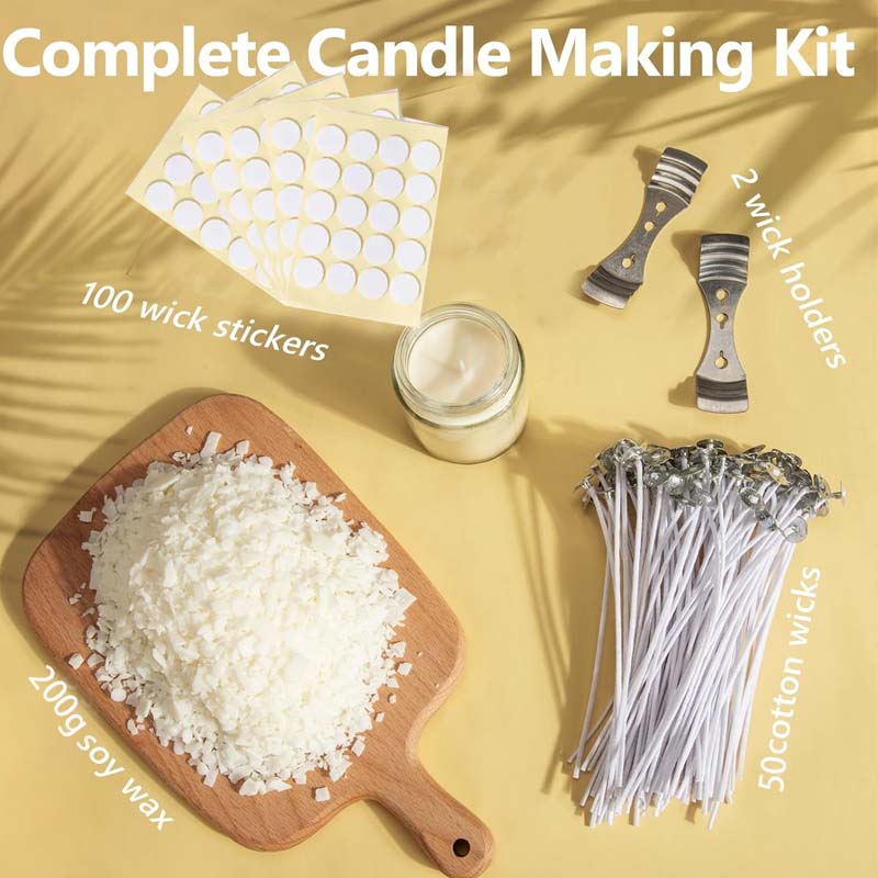 ขี้ผึ้งเทียนถั่วเหลืองสําหรับท - Candle Making Kit For Kids บทวิจารณ์และราคา