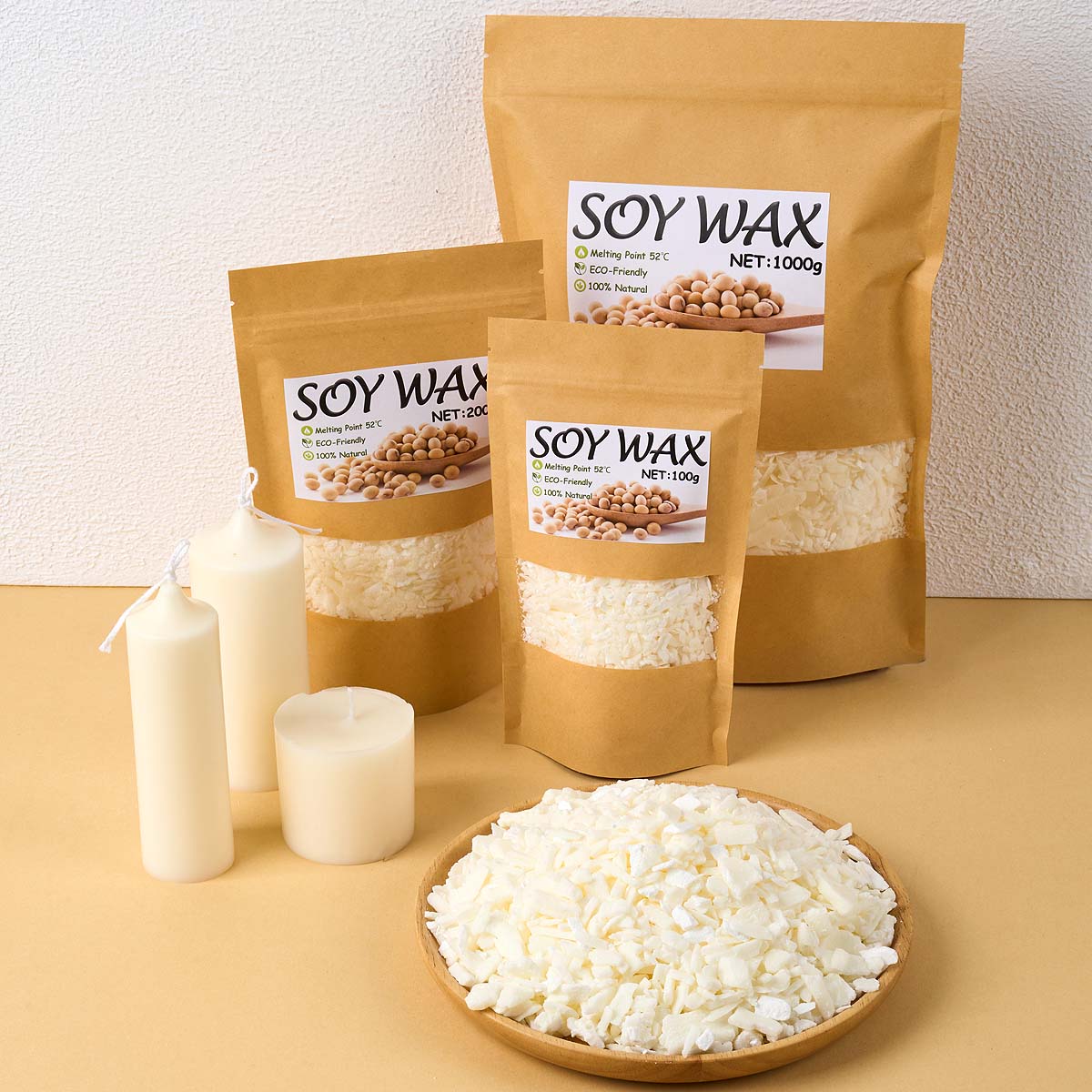 1 ปอนด์ขี้ผึ้งถั่วเหลืองสีขาวบ - Candle Making Scents บทวิจารณ์และราคา