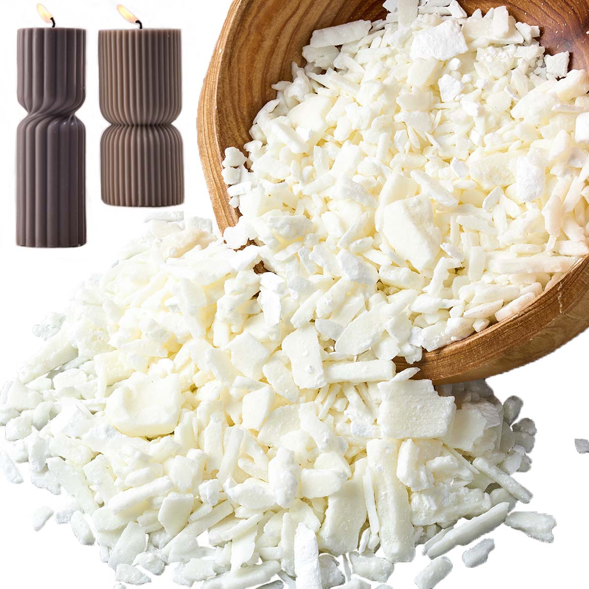 1 ปอนด์ขี้ผึ้งถั่วเหลืองสีขาวบ - Candle Making Scents บทวิจารณ์และราคา