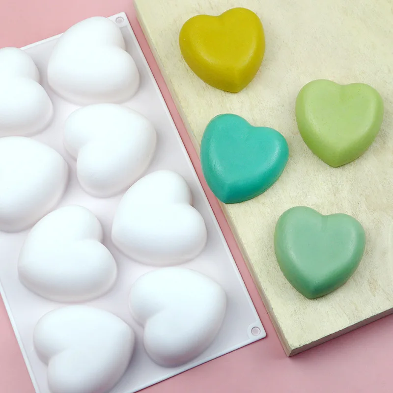 Love Heart ซิลิโคนสบู่แม่พิมพ์ - Candle Making Equipment บทวิจารณ์และราคา