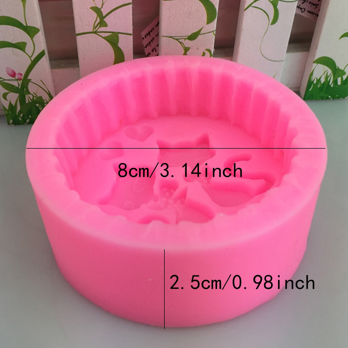 แม่พิมพ์สบู่ซิลิโคนรูปแมว 1 ชิ - Candle Making Equipment บทวิจารณ์และราคา