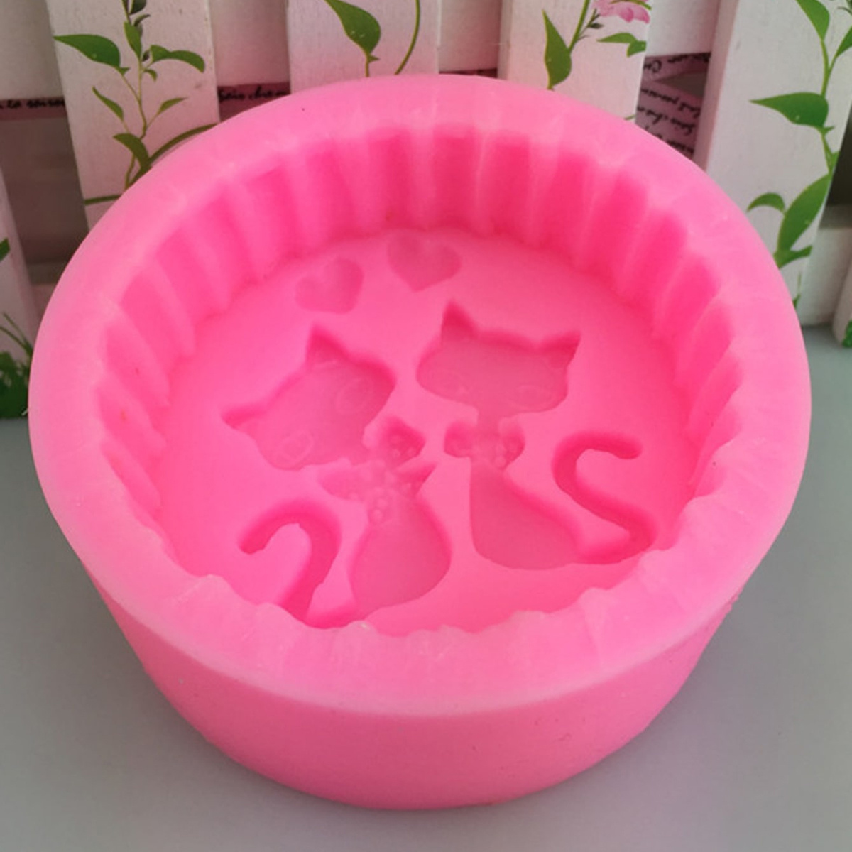 แม่พิมพ์สบู่ซิลิโคนรูปแมว 1 ชิ - Candle Making Equipment บทวิจารณ์และราคา