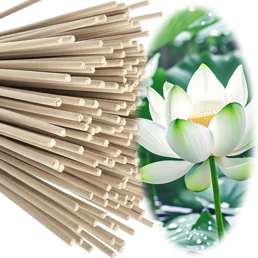 ธูปหอมดอกบัวสีขาวคุณภาพสูง ขนา - Candle Making Uk บทวิจารณ์และราคา