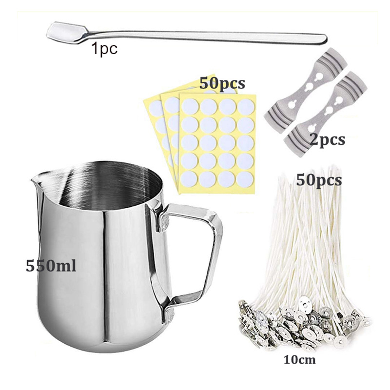 1 ชุดเทียนทําชุดเทหม้อเทียนทํา - Candle Making Kit For Kids บทวิจารณ์และราคา