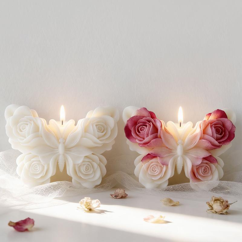 แม่พิมพ์ซิลิโคนรูปผีเสื้อกุหลา - Candle Making Equipment บทวิจารณ์และราคา
