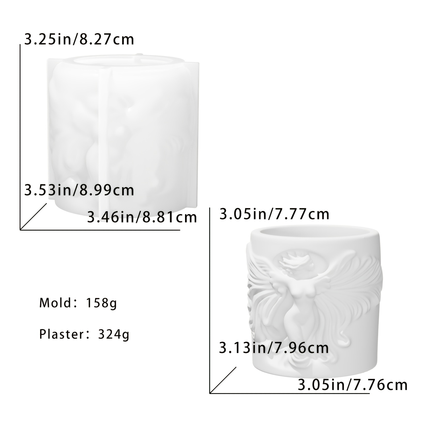แม่พิมพ์ซิลิโคนเรซินรูปแก้วน้ำ - Candle Making Scents บทวิจารณ์และราคา